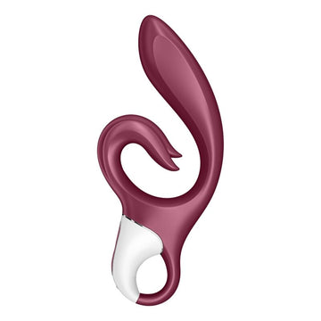 SATISFYER - LAPIN VIBRANT LOVE ME ROUGE
