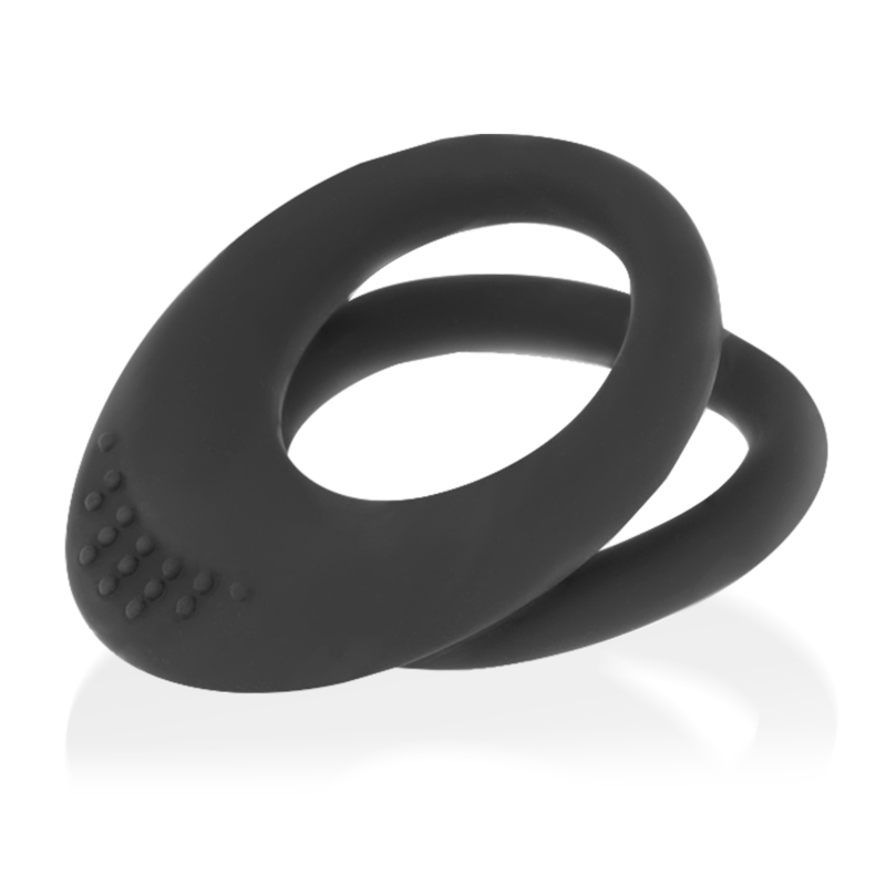 OHMAMA DUBBELE SILICONEN RING 3,5 CM - 4,5 CM
