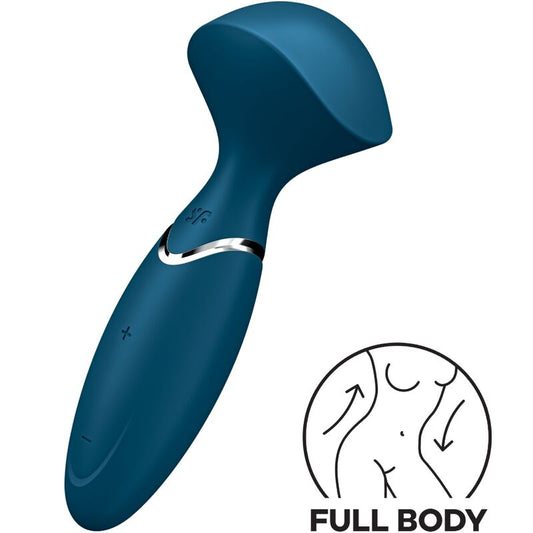 SATISFYER - MINI WOND-ER BLAUW