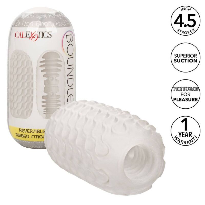 CALEXOTICS - STROKER NERVURÉ RÉVERSIBLE