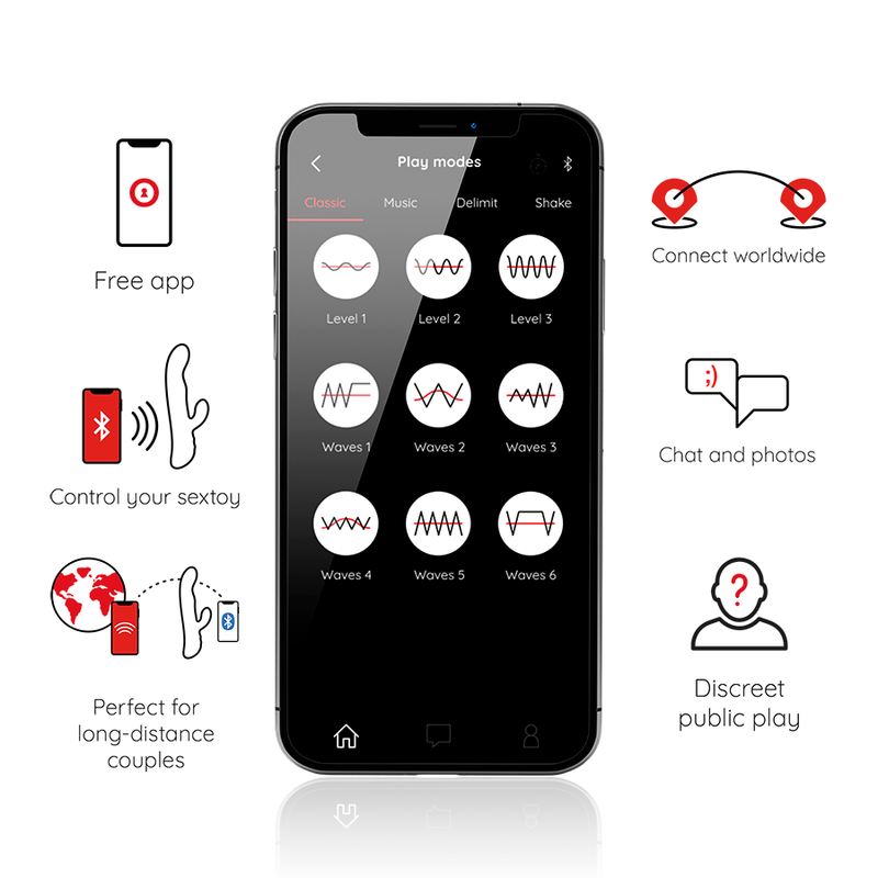 ONINDER - OSLO VIBRATION & ROTATION NOIR - APP GRATUITE