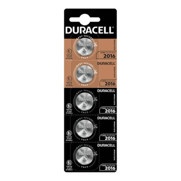 DURACELL - KNOPBAK LITIO CR2016 3V 5 STUKS