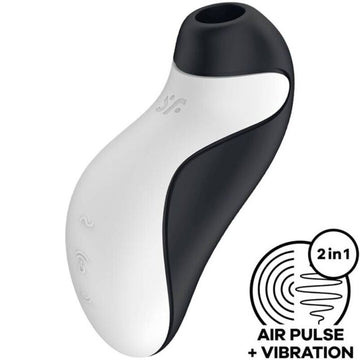SATISFYER - STIMULATEUR À PULSATIONS D'AIR ORCA + VIBRATION