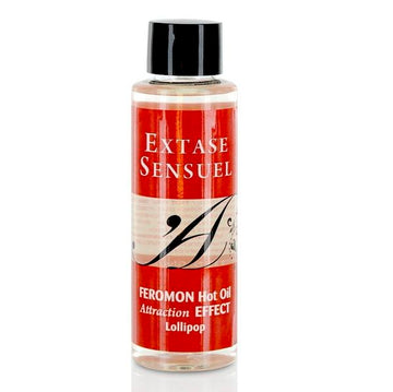 EXTASE SENSUAL - HUILE DE MASSAGE EFFET CHAUFFANT AUX PHÉROMONES PIRULET 100 ML