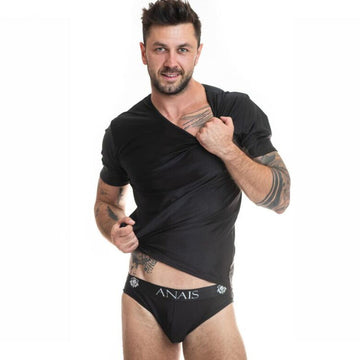 ANAIS MEN - T-SHIRT PÉTROLE XL