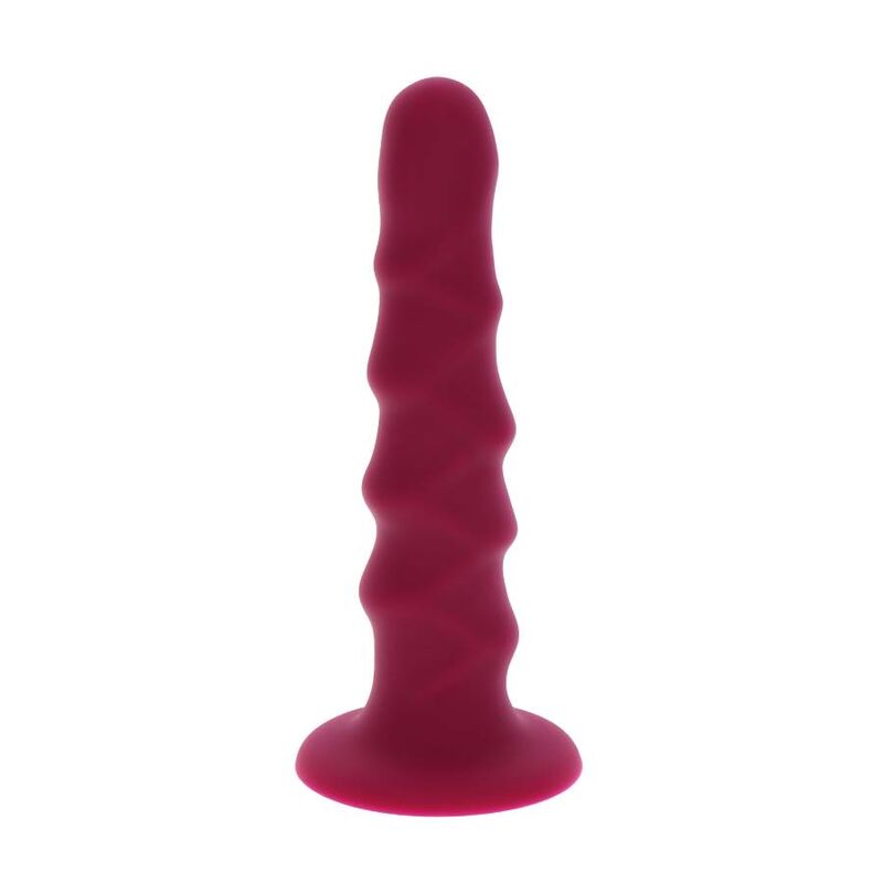 SOIS NATUREL - BITE NERVURÉE 12 CM ROUGE