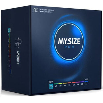 MY SIZE - PRÉSERVATIFS PRO 45 MM 80 UNITÉS