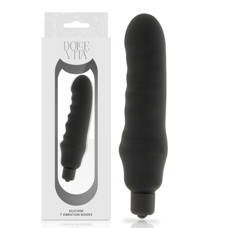 DOLCE VITA - GENIUS ZWARTE SILICONE