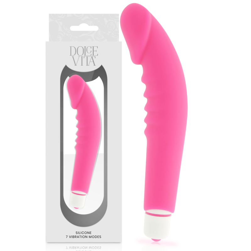 DOLCE VITA - REALISTISCH PLEZIER ROZE SILICONE