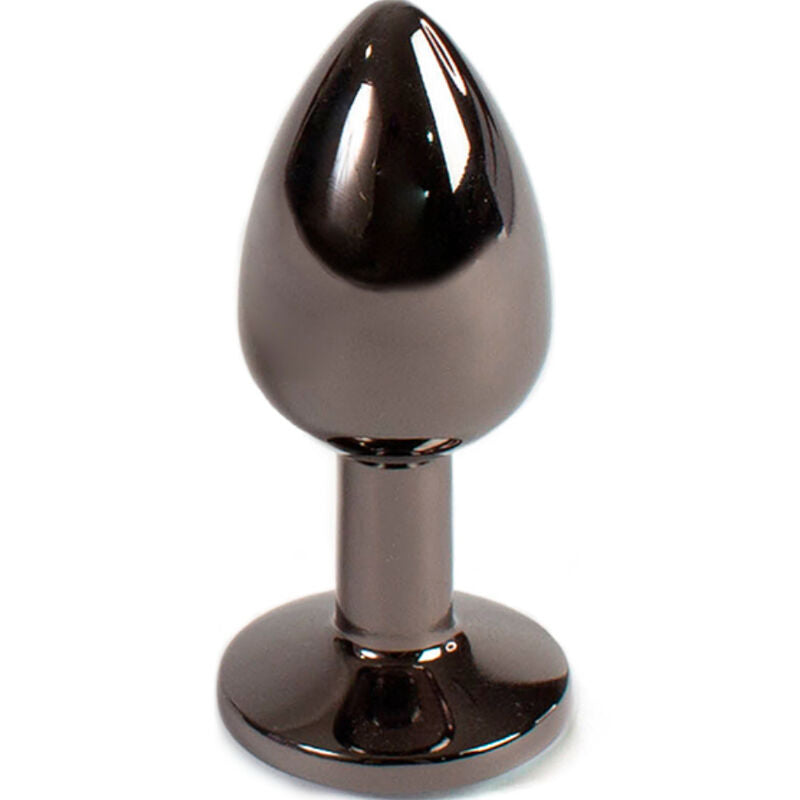 SECRETPLAY - GUNMETAL BUTT PLUG KLEIN FORMAAT 7 CM