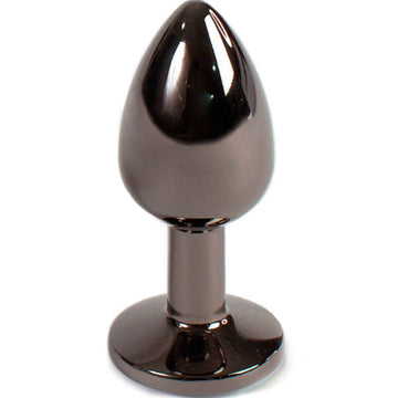 SECRETPLAY - PLUG ANAL GUNMETAL PETIT MODÈLE 7 CM