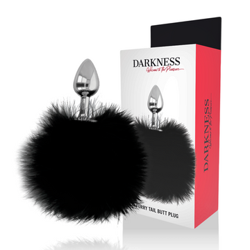 DARKNESS - PLUG ANAL EXTRA QUEUE NOIR 7 CM