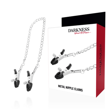 DARKNESS - VERSTELBARE TEPELKLEMMEN VAN METAAL