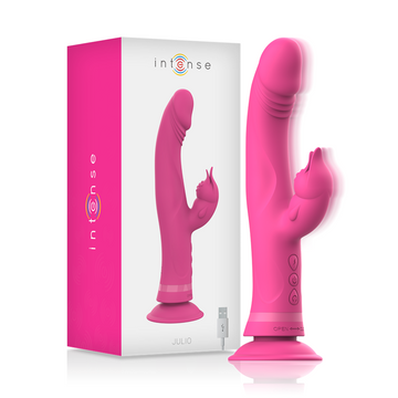 INTENSE - VIBREUR JULIO RABBIT SILICONE ROSE