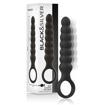 NOIR&ARGENT - BOB DILATATEUR ANAL EN SILICONE PUISSANT