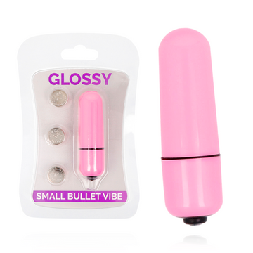 GLOSSY - MINI VIBREUR BALLE ROSE PROFOND
