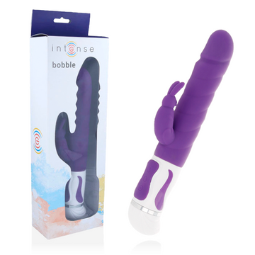 INTENSE - BOBBLE VIBRATOR ROTATOR LILA SILICONE