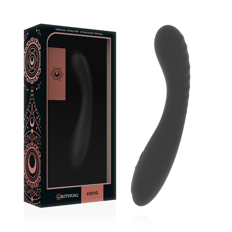 RITHUAL - STIMULATEUR DE POINT G RECHARGEABLE KRIYA NOIR