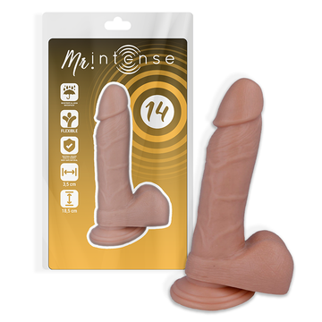 MR INTENSE - 14 VERGES RÉALISTES 18,5 CM -O- 3,8 CM