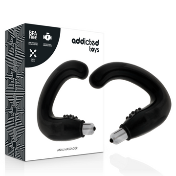 ADDICTED TOYS - ANALE MASSAGEAPPARAAT ZWART