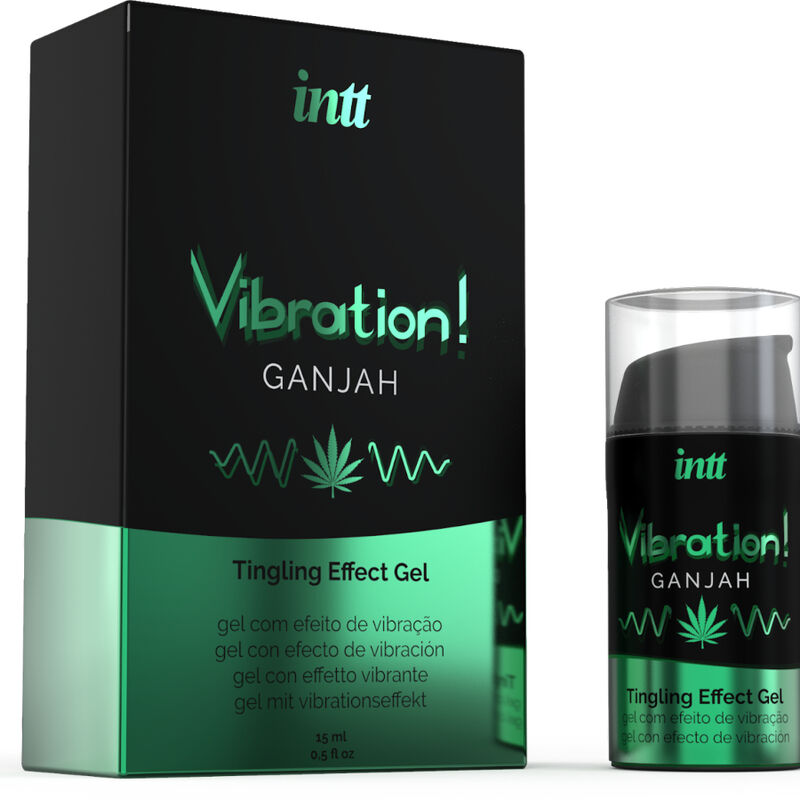 INTT - KRACHTIGE INTIEME STIMULANT VLOEISTOF VIBRERENDE GEL CANNABIS 15ML