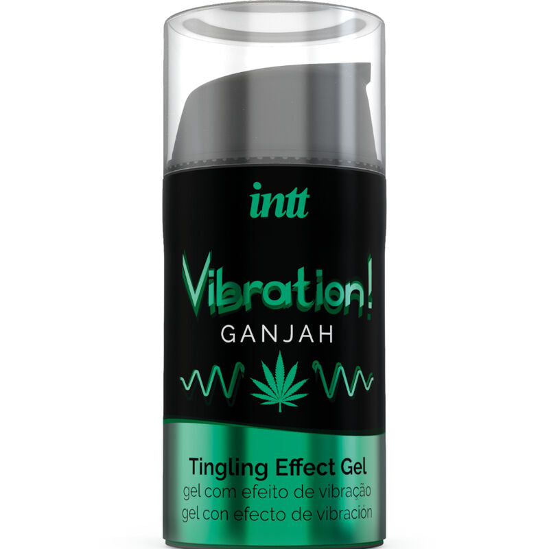INTT - KRACHTIGE INTIEME STIMULANT VLOEISTOF VIBRERENDE GEL CANNABIS 15ML