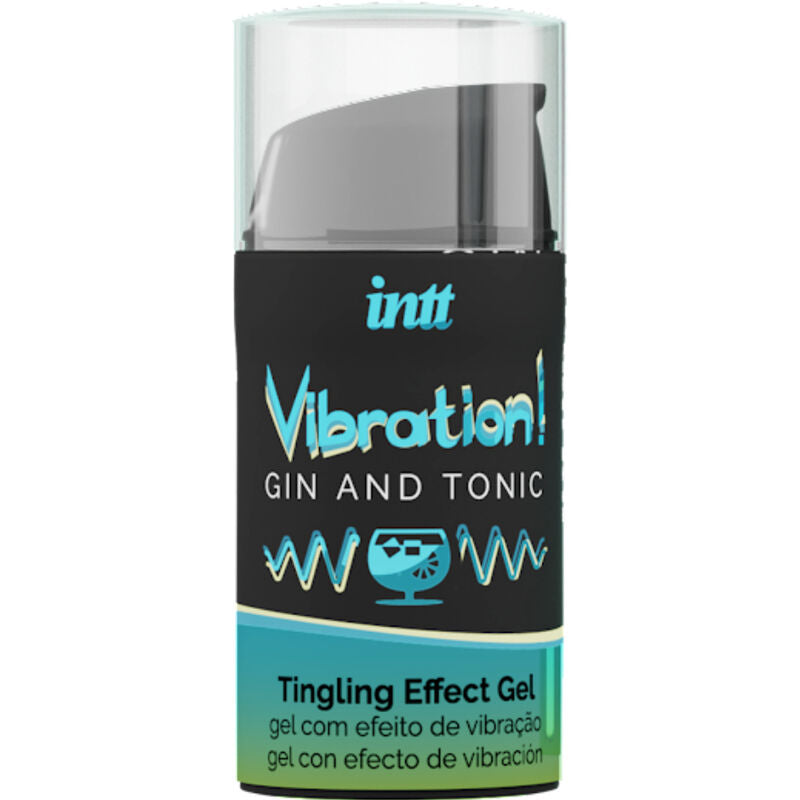 INTT - KRACHTIGE INTIEME STIMULANT VLOEISTOF VIBRATOR GEL GIN &amp; TONIC 15ML