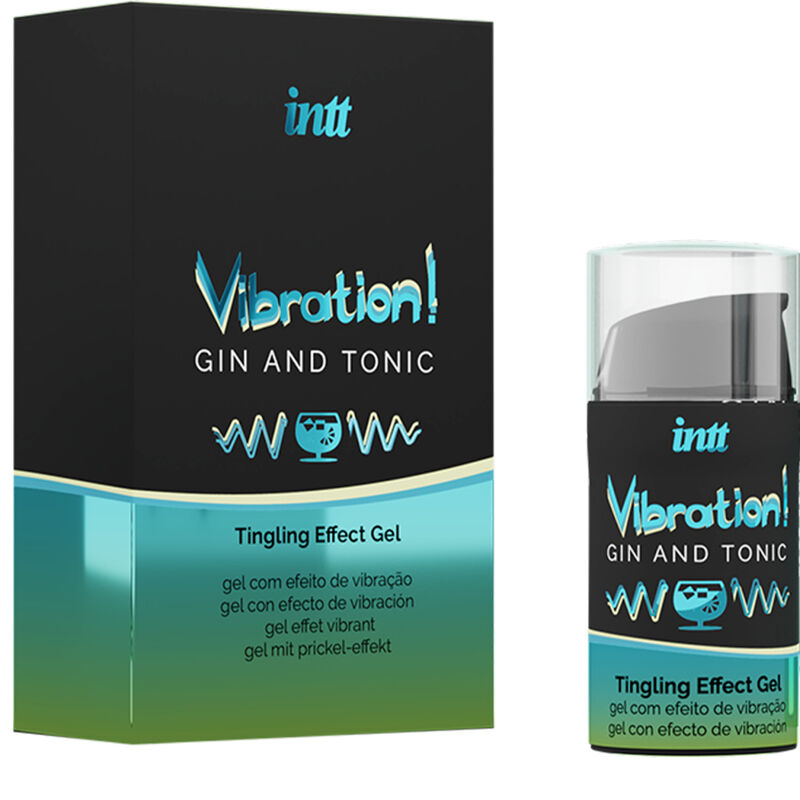 INTT - KRACHTIGE INTIEME STIMULANT VLOEISTOF VIBRATOR GEL GIN &amp; TONIC 15ML