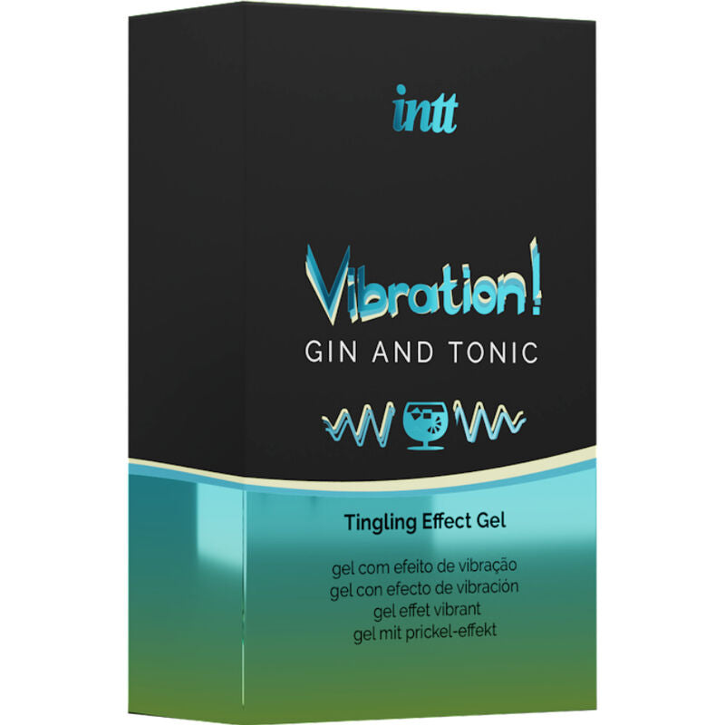 INTT - KRACHTIGE INTIEME STIMULANT VLOEISTOF VIBRATOR GEL GIN &amp; TONIC 15ML