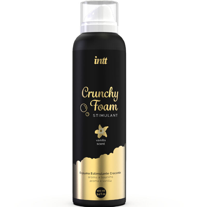 INTT MASSAGE & ORAL SEX - MOUSSE STIMULANTE VANILLE CRÉPITANTE