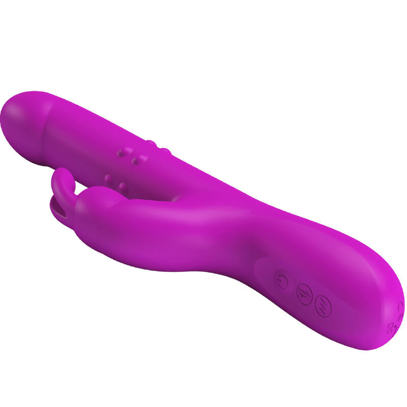 PRETTY LOVE - REESE VIBRATOR MET PAARSE ROTATIE