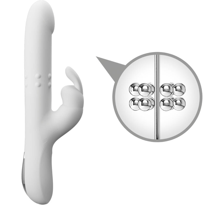 PRETTY LOVE - REESE VIBRATOR MET ZILVEREN ROTATIE