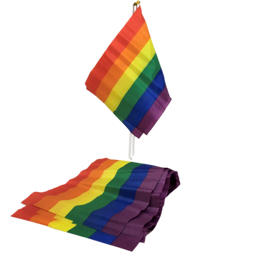 FIERTÉ - DRAPEAU LGBT PETIT DRAPEAU BANNIÈRE