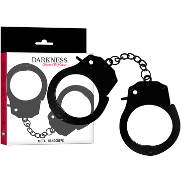 OBSCURITÉ - MENOTTES MÉTALLIQUES POUR MAINS NOIRES