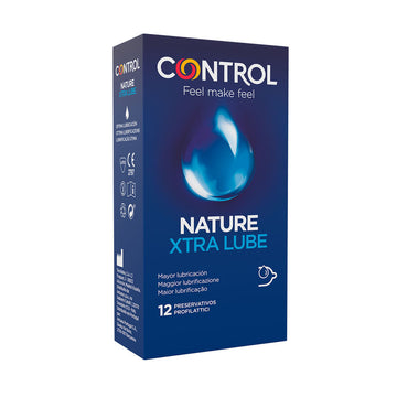 CONTROL - PRÉSERVATIFS ADAPTA NATURE EXTRALUBRIFIÉS 12 UNITÉS
