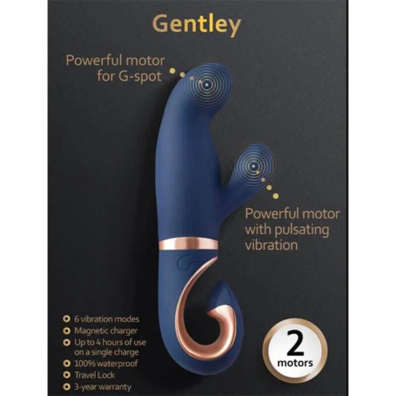G-VIBE - VIBROMASSEUR POINT G DOUX BLEU CARAÏBES