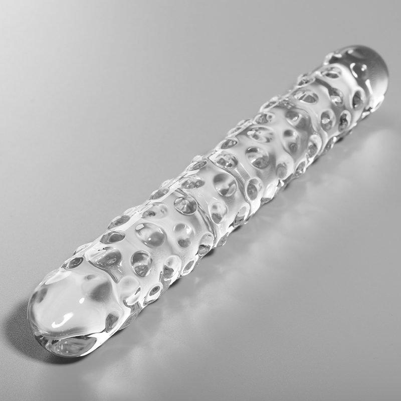 NEBULA SERIE VAN IBIZA - MODEL 15 DILDO BOROSILICAATGLAS HELDER 18,5 CM -O- 3 CM