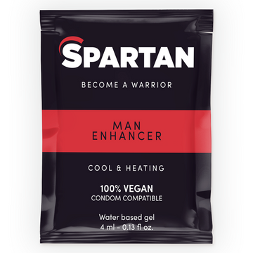 SPARTAN - GEL STIMULANT MASCULIN EFFET CHAUD-FROID 100% VÉGAN 4ML