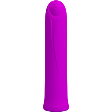 PRETTY LOVE - CURTIS MINI SUPER POWER VIBRATOR MET 12 VIOLETTE SILICONEN VIBRATIES