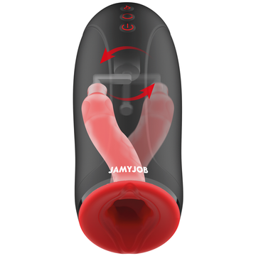 JAMYJOB - SWING-R VERWARMINGSEFFECT, SWING TECH EN VIBRATIE MASTURBATOR