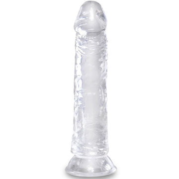 KING COCK - HELDER REALISTISCHE PENIS 19,7 CM TRANSPARANT