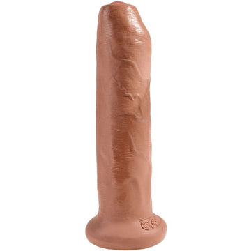 KING COCK - ONBESNEDEN REALISTISCHE PENIS 17,8 CM CARAMEL