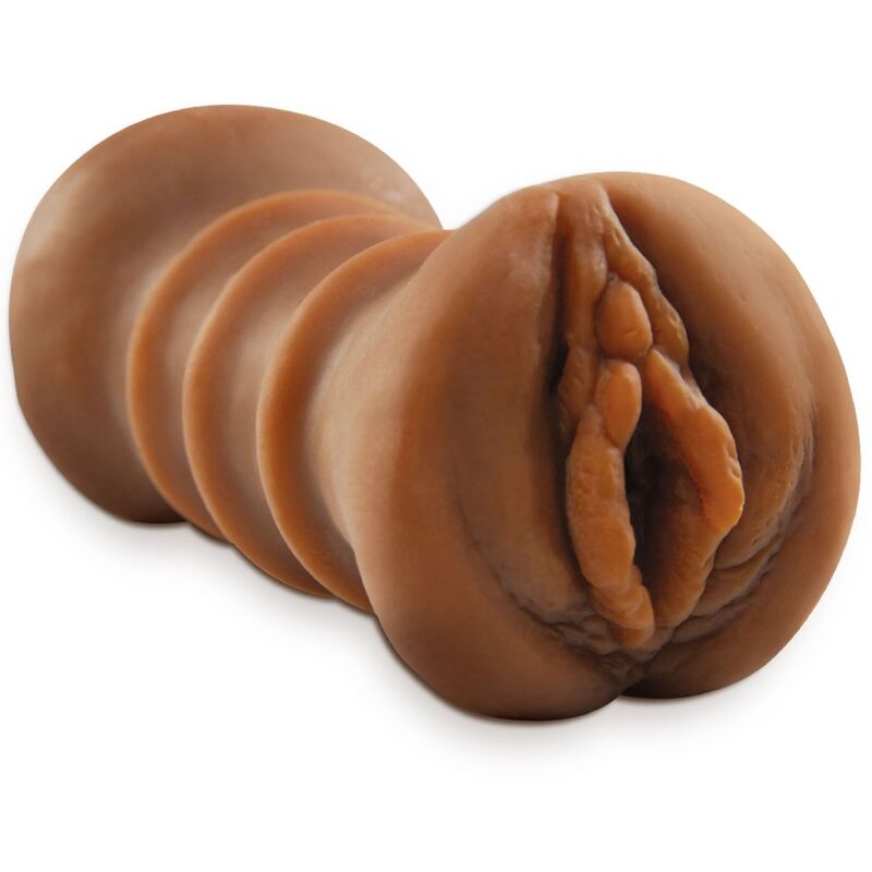 EXTREME FETISJ FANTASIE - REALISTISCHE DUBBELE INGANG MASTURBATOR VAGINA &amp; ANO BROWN