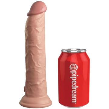 KING COCK - ELITE REALISTISCHE DILDO VIBRATOR &amp; SILICONEN AFSTANDSBEDIENING 23 CM