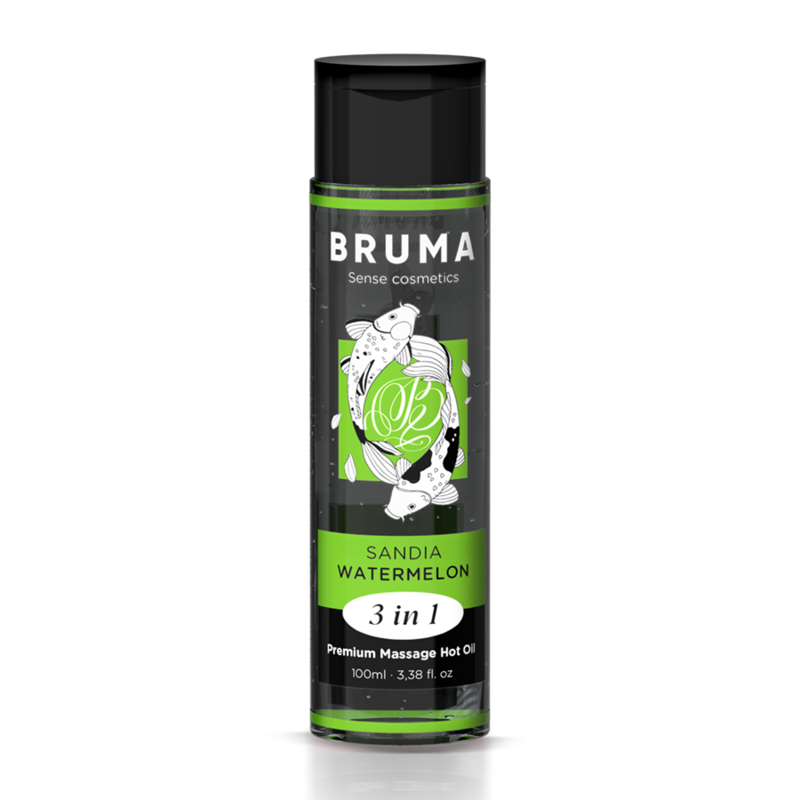 BRUMA - PREMIUM MASSAGE MET WARME OLIE EN WATERMELOEN 3-IN-1 - 100 ML
