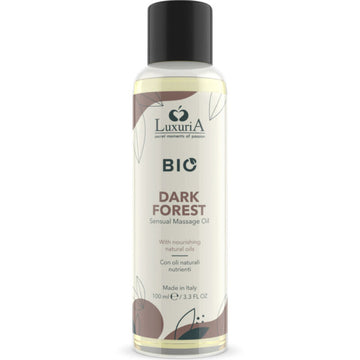 INTIMATELINE LUXURIA - HUILE DE MASSAGE BIO FORÊT SOMBRE 100 ML