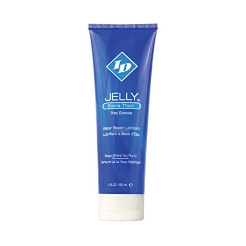 ID JELLY - GLIJMIDDEL OP WATERBASIS, EXTRA DIKKE REISTUBRIEK 120 ML