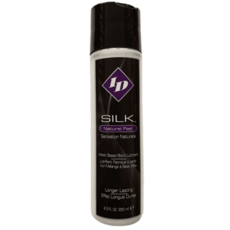 ID SILK - FEEL NATURAL WATER- EN SILICONE-GEBASEERD GLIJMIDDEL 250 ML