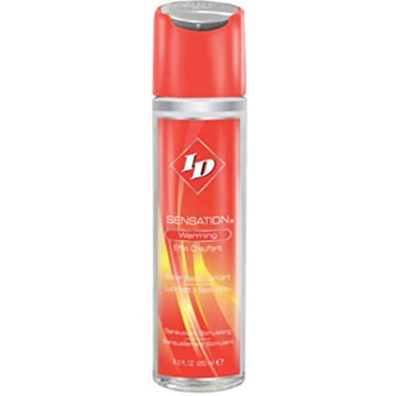 ID SENSATION - LUBRIFIANT INTIME À BASE D'EAU AVEC EFFET CHAUFFANT 250 ML