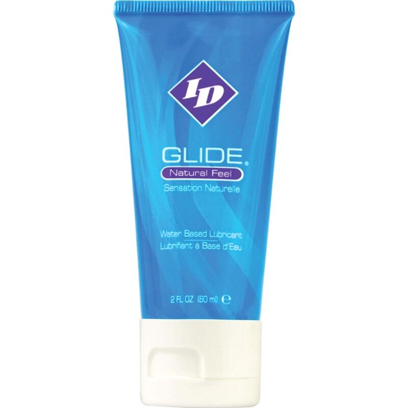 ID GLIDE - GLIJMIDDEL OP WATERBASIS, ULTRA LANGDURIGE REISTUBRIEK 60 ML